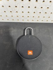 JBL Clip 3 Portable Bluetooth Speaker Black Tested Working