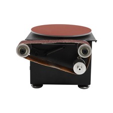 Belt Disc Sander 6 Inch 1.2x15 Inch Belts Wood Metal Grinding with Chuck Shaft
