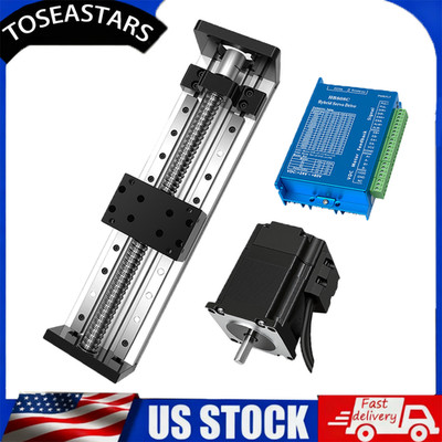 Linear Actuator Ball Screw Slide Stage Rail Guide Motion Table Nema23 Motor Kits