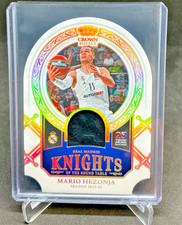 2024/25 Crown Royale Euroleague Knights MARIO HEZONJA Gold Jersey Patch 11/25