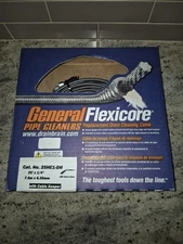 General Flexicore 25HE1-DH Drain Cleaning Cable 25’ x 1/4” w/ Down Head