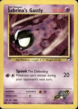 Sabrina's Gastly 93/132 Common Gym Heroes Unlimited Moderately Played on eBay