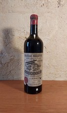 EXCEPTIONNEL - Vin Vieux millésime Pauillac, bouteille de Château Bellevue 1945
