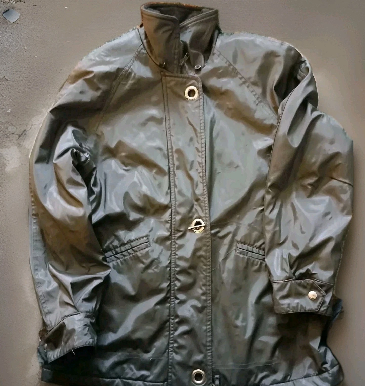 Unisex Jacket By Northern Reflections In A Silver Grey In Tall Med & Hood