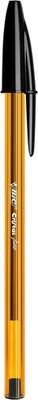 BIC Cristal Original Feiner Kugelschreiber 0,8 mm Schwarze Tinte - Einzelstift