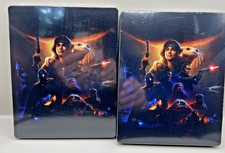 2 Star Wars Outlaws PS5 / Xbox official SteelBook Case NO GAME NEW SEALED
