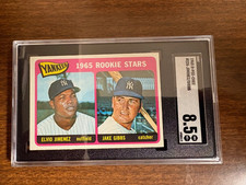 1965 O-Pee-Chee Yankees Rookie Stars Jimenez Jake Gibbs #226 SGC 8.5 NM-MT+