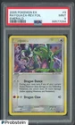 2005 Pokemon Ex Emerald #9 Rayquaza Reverse Holo Foil PSA 9 MINT