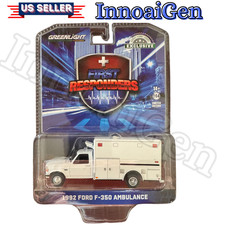 Greenlight Ford F-350 Van Ambulance 1992 1:64 67061