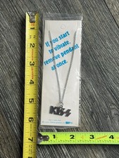KISS Jewelry Pendant Necklace Australia 1978 Vintage Kiss Aucoin Memorabilia