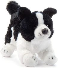 Border Collie Dog Stuffed Animal Plushie, Kids Gifts, 12 in Dogs and Cats Bord