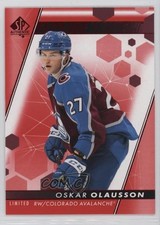 2022-23 SP Authentic Future Watch Limited Red Oskar Olausson #190 gb2