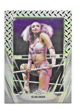 2026 Topps Chrome Kelani Jordan Diamond Plate Refractor Parallel #95 WWE NXT