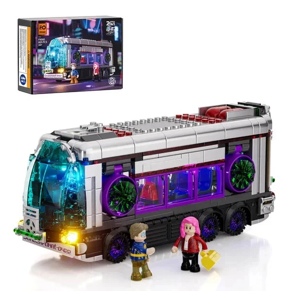 WINTER SALE Funwhole Future Bus 605PCS