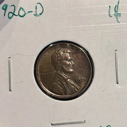 1920-D  Lincoln Cent ** Uncirculated BN **