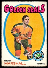 1971-72 OPC O-Pee-Chee Bert Marshall California Golden Seals #73