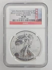 2012 S San Francisco American Silver Eagle Reverse Proof Early Releases PF70 NGC