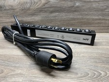 APC AP9564 Basic Rack PDU 10-Outlet 1U Power Distribution Strip 120V 20A NEMA L5