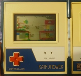 Nintendo 1983 Vintage Game and Watch Rain Shower Multi-Screen (read description)