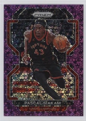 2021-22 Panini Prizm Fast Break Purple Prizm 14/75 Pascal Siakam #174 pe8
