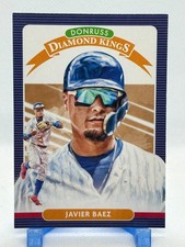 Javier Baez 2020 Donruss Diamond Kings #26 - Chicago Cubs
