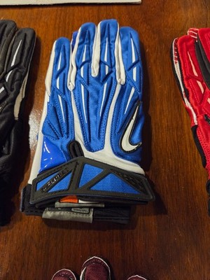 Nike superbad football gloves multiple colors + sizes