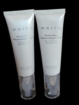 Lot Of 2 MALLY~ Perfect Prep Neutralizing Primer ~ 1oz /30ml~New/No Box