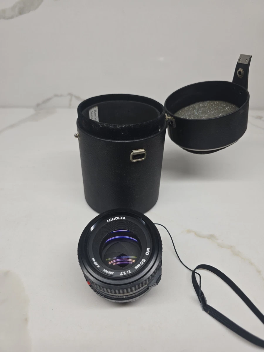 Preços baixos em Lentes de câmera Minolta 50mm f/1.7 | eBay
