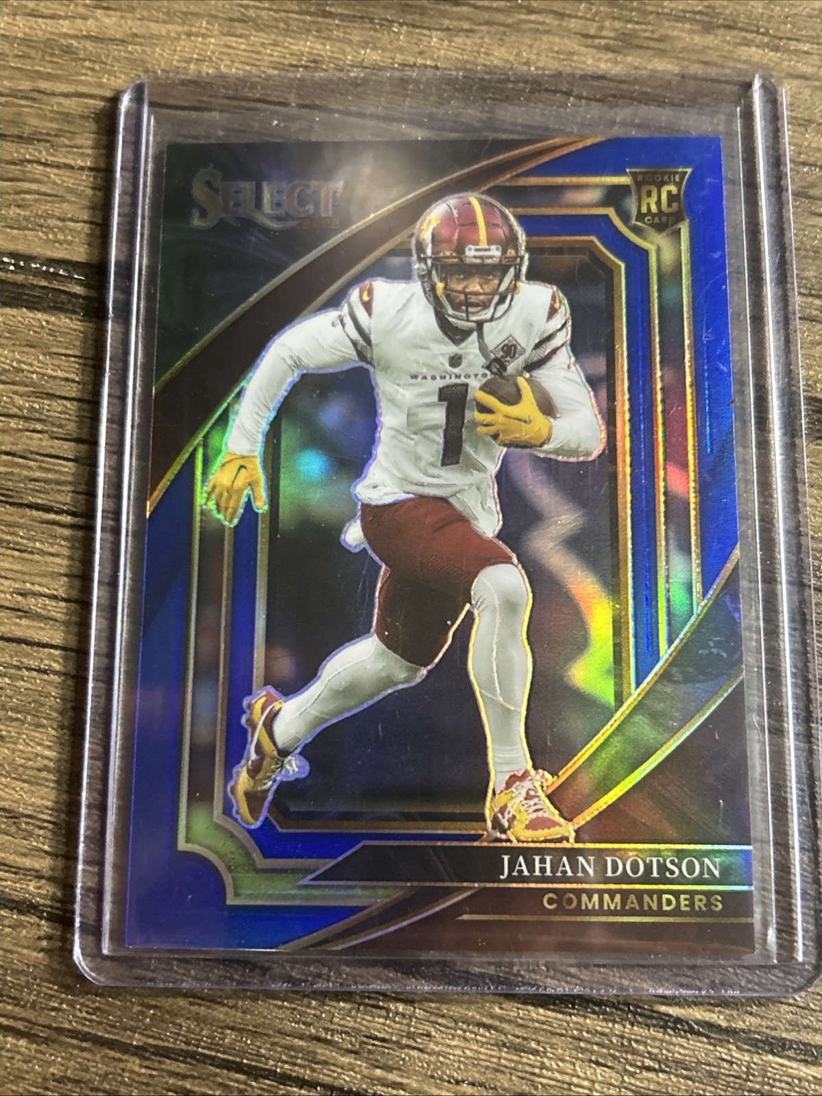 2022 Select Prizm Blue Suite Level  #311 Jahan Dotson /99