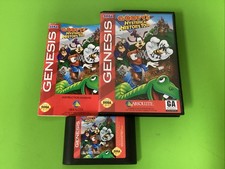 Goofy's Hysterical History Tour (Sega Genesis, 1993) CIB Manual Hang Tab Tested
