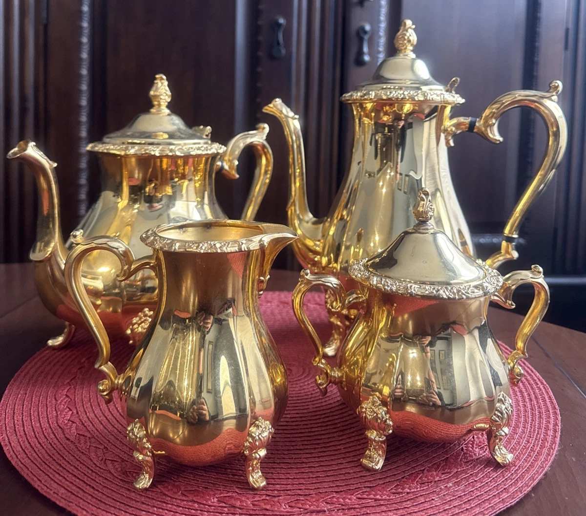 Webster Wilcox ONEIDA オネイダ　コーヒーポット　 セット Webster Wilcox In Antique Us Silver-Plated Teapots, Coffee Pots