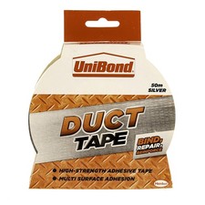 Unibond Duct Tape 50mm x 50 Metre Roll 0.48 per metre