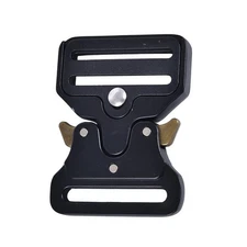 New Unique Design Metal Strap Buckle Black for Bags Luggage Webbing Sewing j