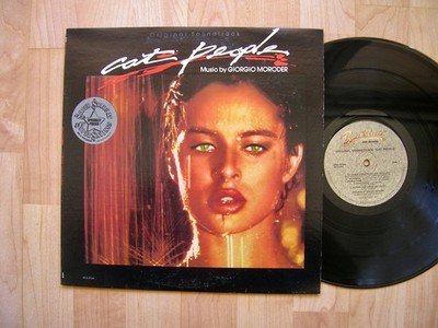 CAT PEOPLE soundtrack Giorgio Moroder / David Bowie  orig 1982 HORROR EX