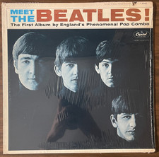 The Beatles Meet The Beatles 1964 No Ascap No Bmi No Pub Factory Shrink! RARE