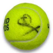ONS JABEUR SIGNED WILSON 3 ROLAND GARROS TENNIS BALL (ACG CERT) 2