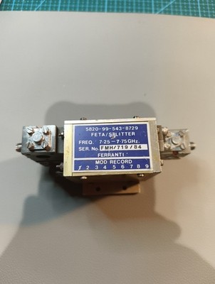 Vintage Ferranti Splitter Powered 7,25 bis 7,75 GHz
