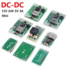 Mini DC-DC Buck Converter Step Down Adjustable Power Supply Voltage Module 5-24V