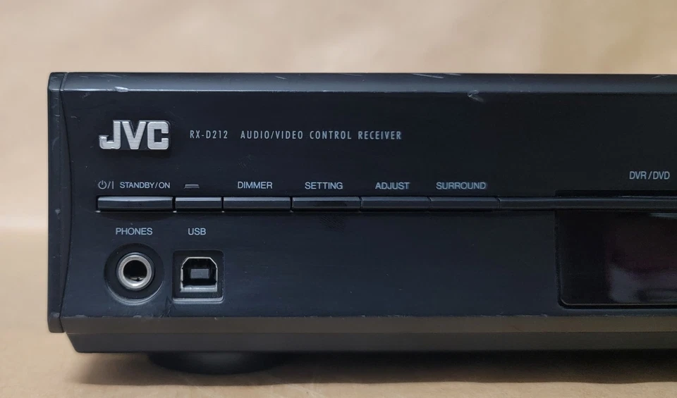 JVC RX-D212B 7.1 Channel Home Theater A/V Receiver - Image 3 of 4