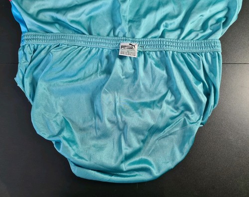 Very Rare PUMA nylon running shorts "Body and Seoul" pos 1988 Olympics size XL - Picture 9 of 11