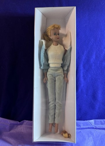 Vintage 1960 Blonde Ponytail Barbie #4 Mattel with In The Mood for Love #940 - Picture 22 of 22