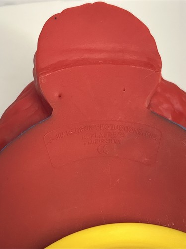 Vintage ELMO Bowl & Holder Sesame Street Hard Plastic Jim Henson Applause 1996 - Picture 5 of 13