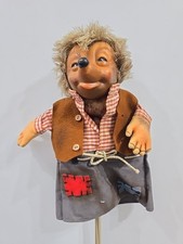 Vintage Steiff 1959-67 Mecki Hedgehog Hand Puppet Toy Rare