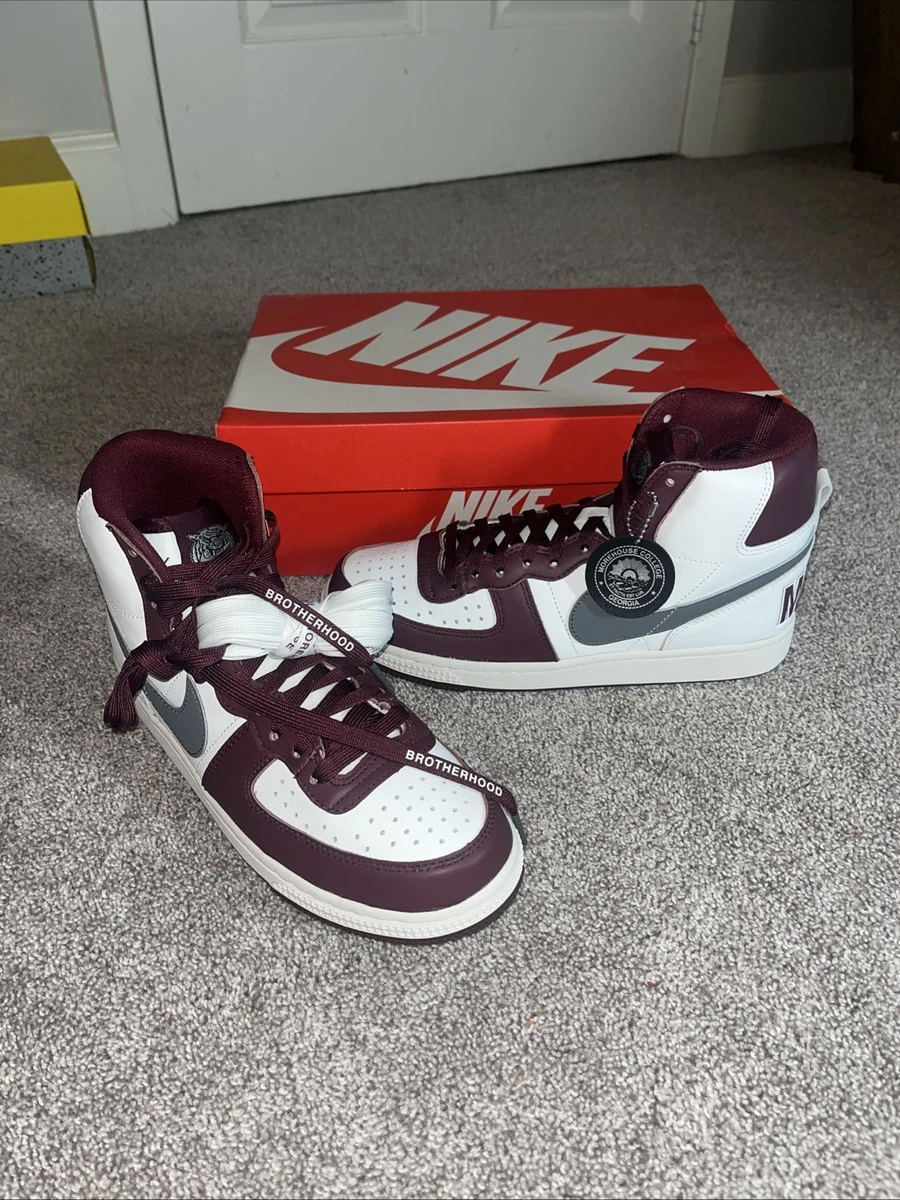 Morehouse College x Nike Terminator High Maroon Tigers for Sale