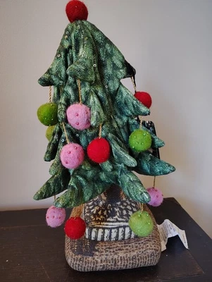 NWT John Derian X Target 18"x12" Christmas Tree Pillow with Ball Ornaments Xmas - Image 1 of 4