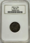 Old NGC “Fatty” Holder MS67   1941-D Jefferson Nickel. Free US Shipping