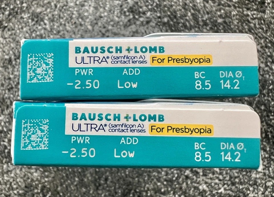 Bausch + Lomb Ultra for Presbyopia Multifocal Gleitsicht -2,5 Versand Germany - Bild 3 von 3