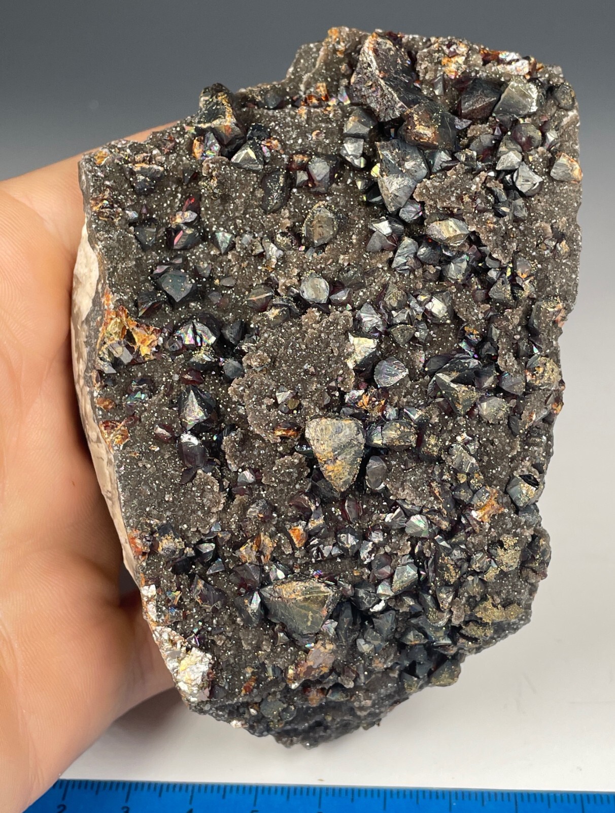 NICE "RUBY JACK" SPHALERITE CRYSTALS JOPLIN, TRISTATE DIST. MISSOURI