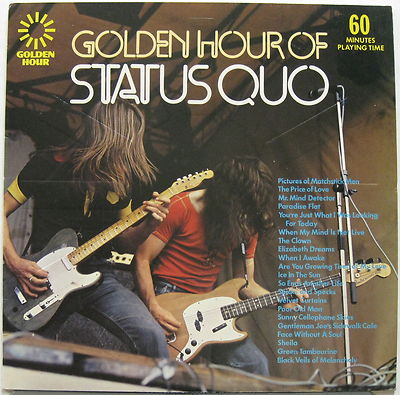 Golden Hour Of STATUS QUO 1973 UK ORG LP MINTY! MINTY! Francis Rossi