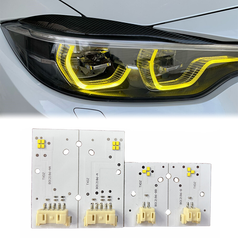 Yellow LED boards For BMW F80 M3 F82 M4 F32 F36 F86 LCI